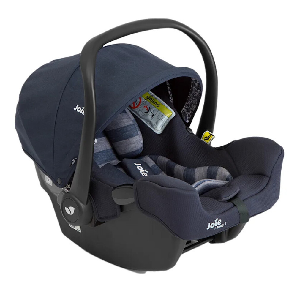 Carucior pentru copii multifunctional 3 in 1 Joie Versatrax E Navy Blazer (Carucior Versatrax E + Landou Ramble + scoica i-Snug)