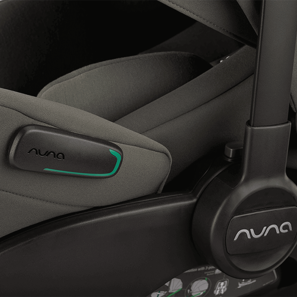 Scoica auto pentru copii Nuna i-Size ARRA flex Pine, nastere-87 cm, testata Suplimentar la impact lateral, frontal si din spate