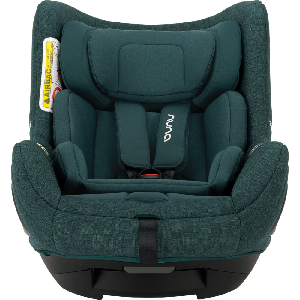 Set Scaun auto pentru copii rotativ Nuna i-Size TODL next Lagoon, 40-105 cm + Baza isofix BASE next i-Size pentru TODL next, testat ADAC