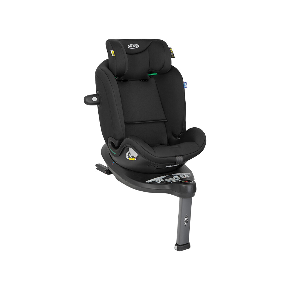 Scaun auto Graco Turn2Me Grow Midnight, 40-125 cm, certificata R129 si testat ADAC