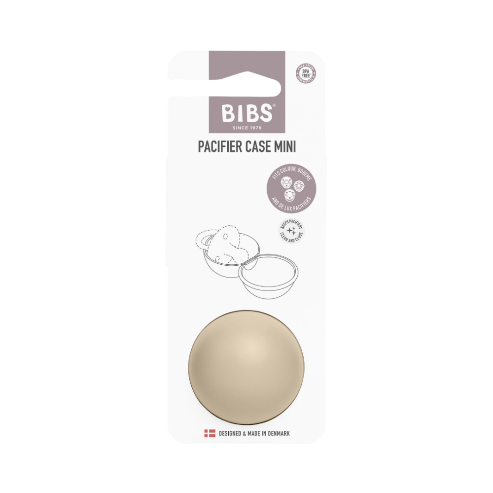 Cutie pentru suzeta BIBS Pacifier Case Mini, Vanilla