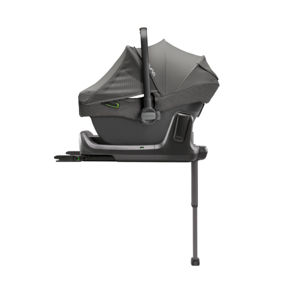 Scoica auto pentru copii Nuna i-Size Pipa Next Granite, nastere - 83 cm, testata ADAC si testata Suplimentar la impact lateral, frontal si din spate
