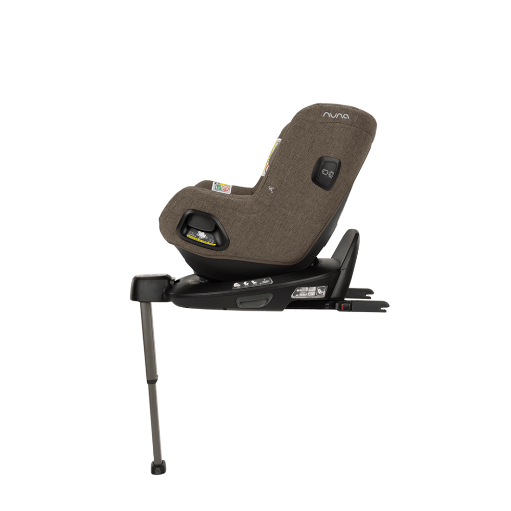 Nuna - Set Scaun auto rotativ TODL next Pistachio, 40-105 cm + Baza isofix BASE next i-Size pentru TODL next, testat ADAC