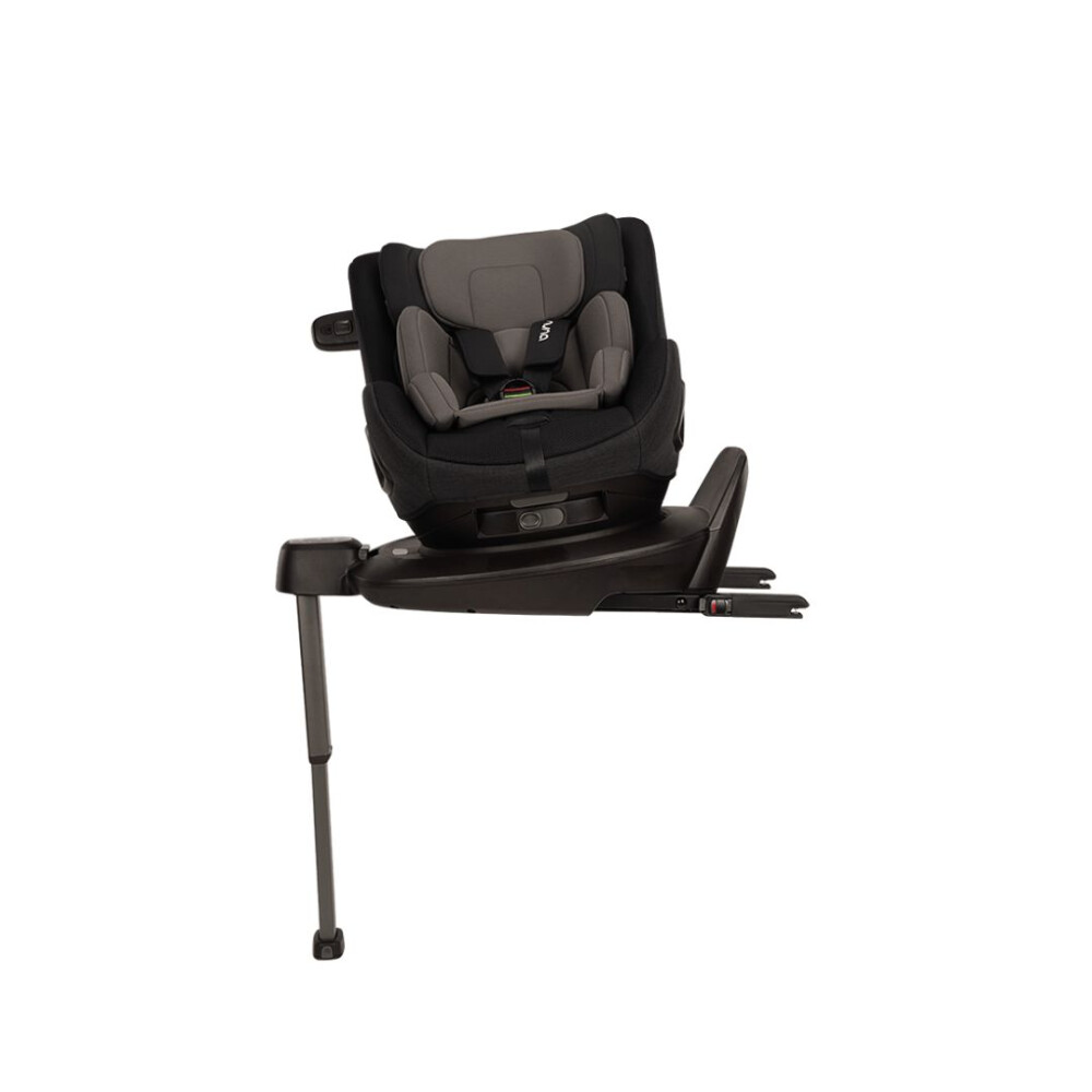 Nuna - Scaun auto PRUU Aire Caviar cu capotina integrata, 40-105 cm, certificat R129