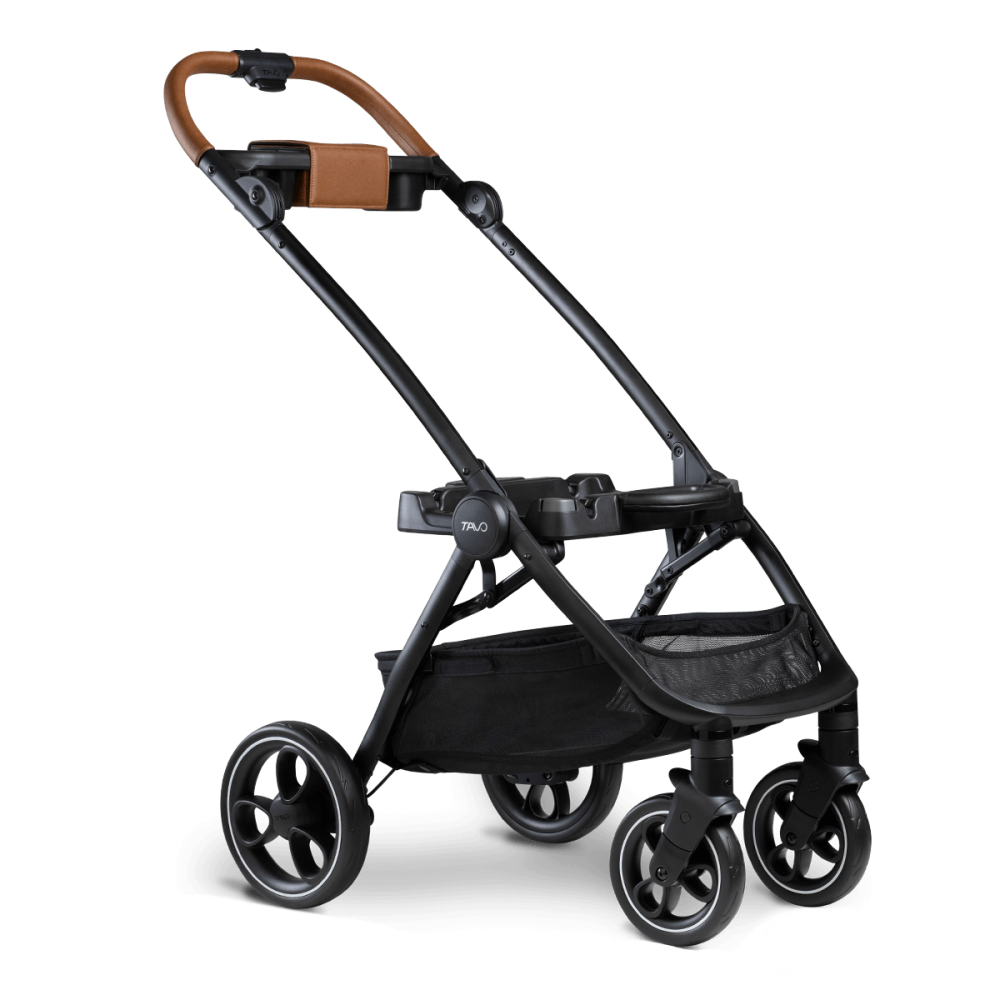 Cadru carucior pentru animale de companie Tavo Roscoe Cognac destinat sistemului de protectie Maeve