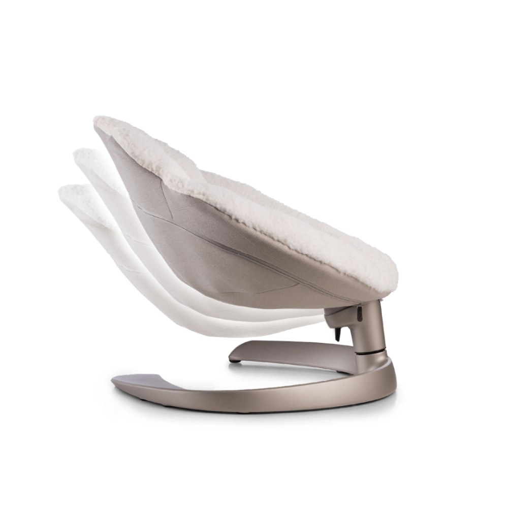 Pat si balansoar premium pentru animale de companie Tavo Shell, Latte