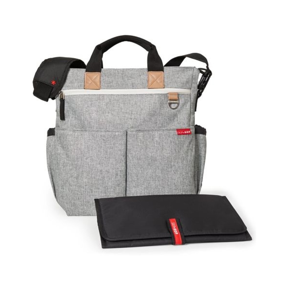 Skip Hop - Geanta de scutece - Duo Signature Grey Melange