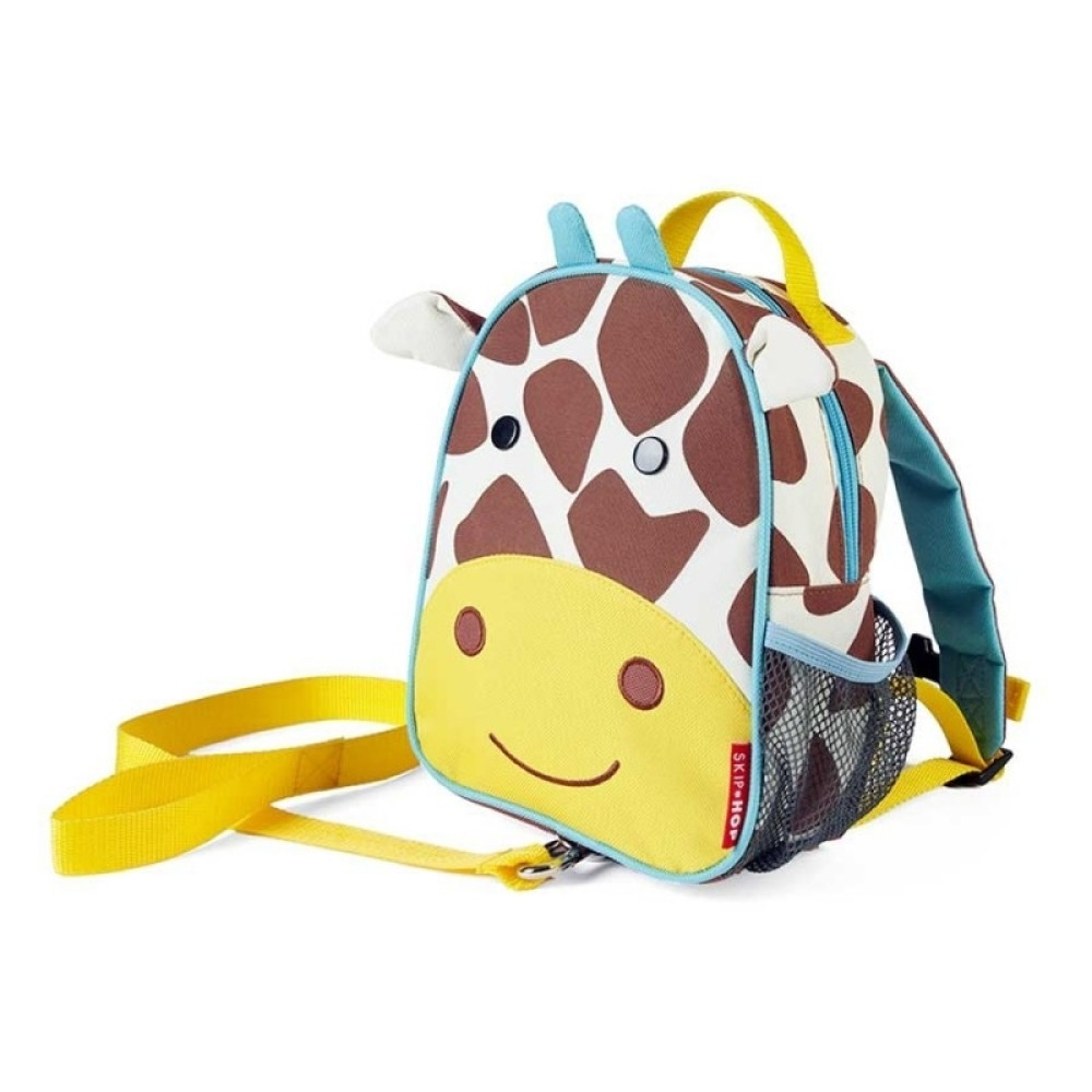 Skip Hop Ghiozdan cu centura de siguranta Zoo – Girafa