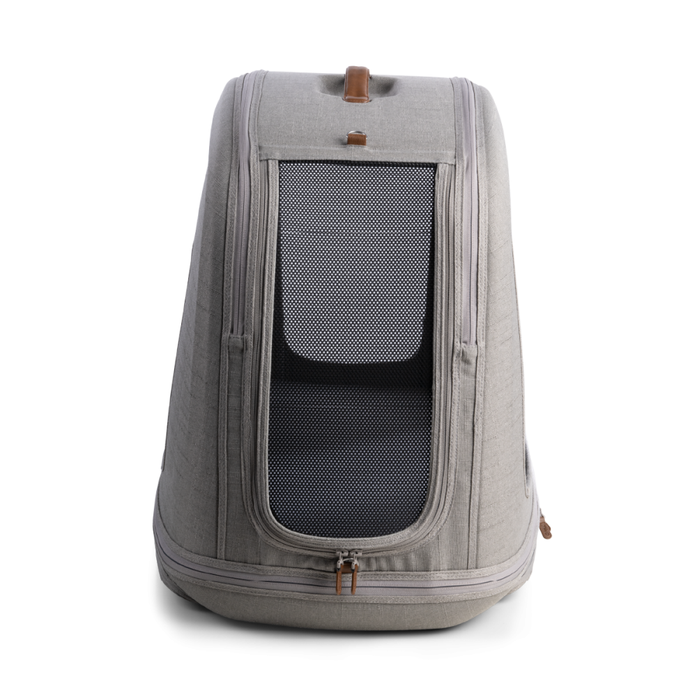 Sistem de transport si protectie pentru animale de companie, testat la impact, Tavo Crispin Medium Merle, max 25 kg
