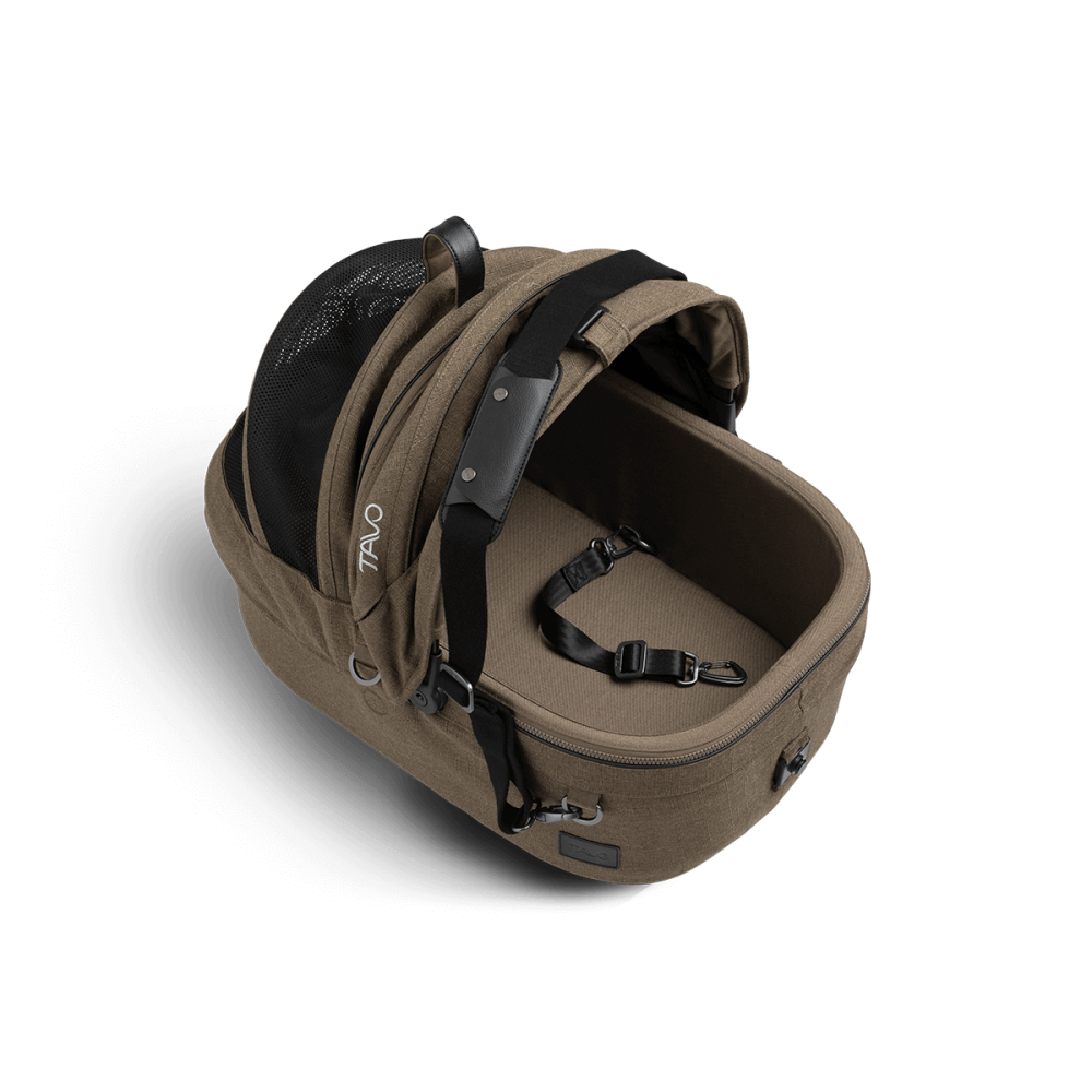 Sistem de transport si protectie pentru animale de companie Tavo Maeve Small Flex Brindle, max 12 kg