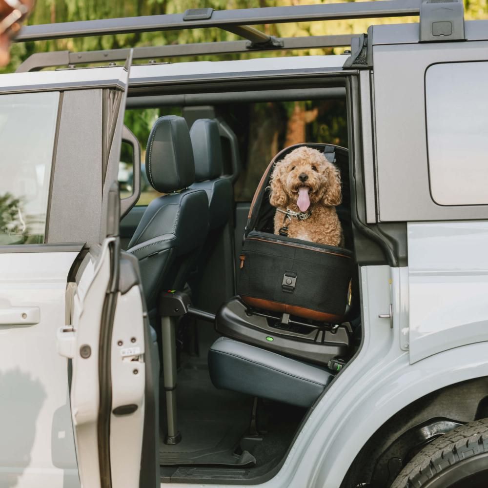 Sistem de transport si protectie pentru animale de companie Tavo Maeve Medium Rigid Merle, max 13.6 kg