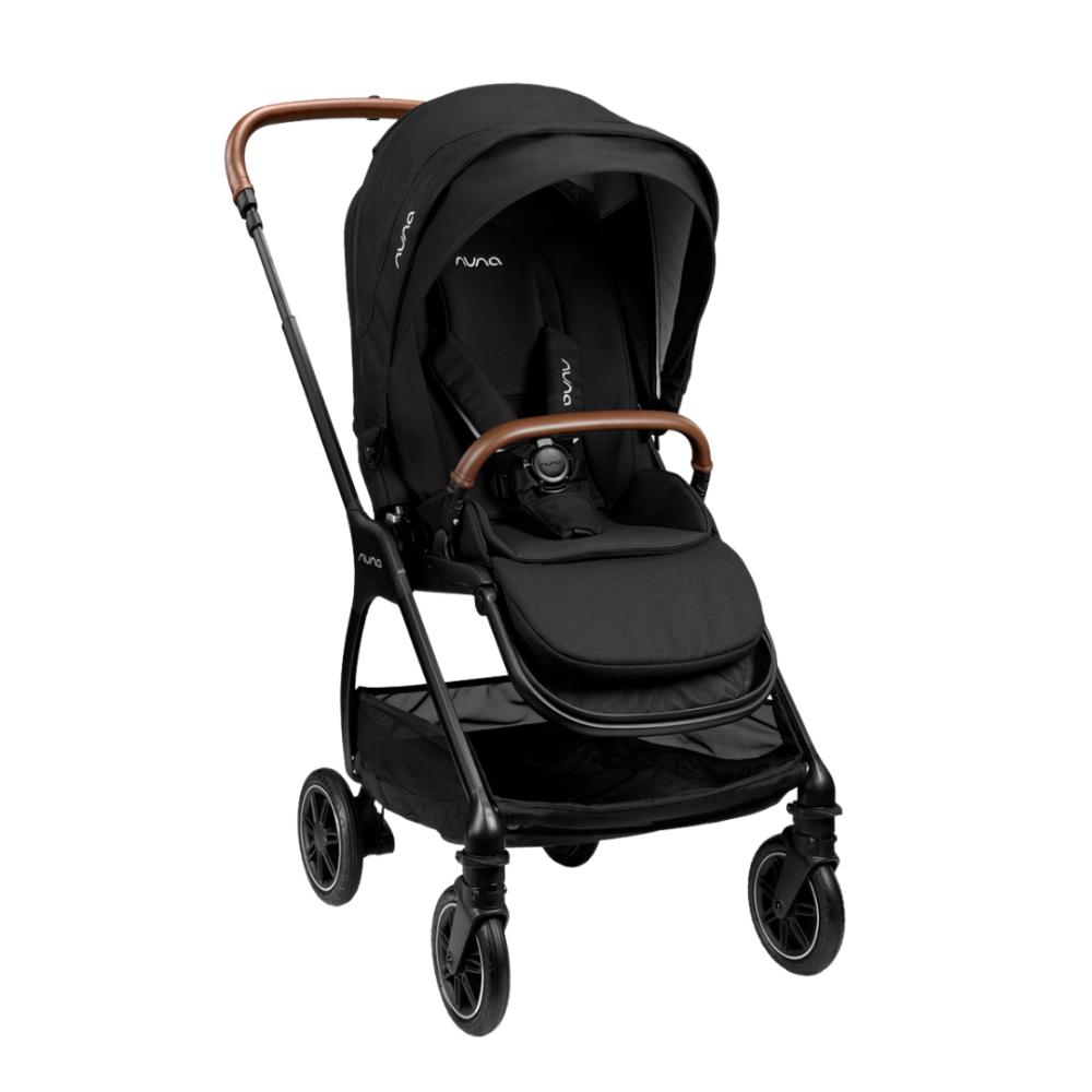 Carucior compact pentru copii Nuna TRIV, Caviar