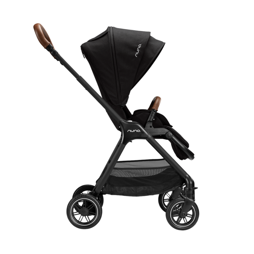 Carucior compact pentru copii Nuna TRIV, Caviar