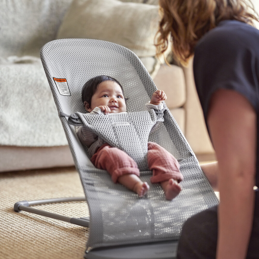 Balansoar Baby Bjorn Bliss Grey, Mesh