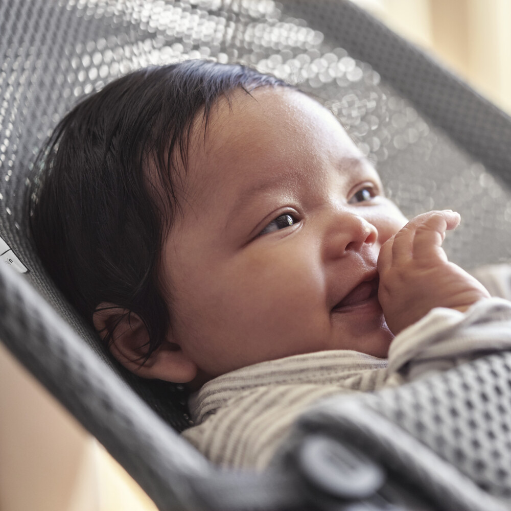 Balansoar Baby Bjorn Bliss Grey, Mesh