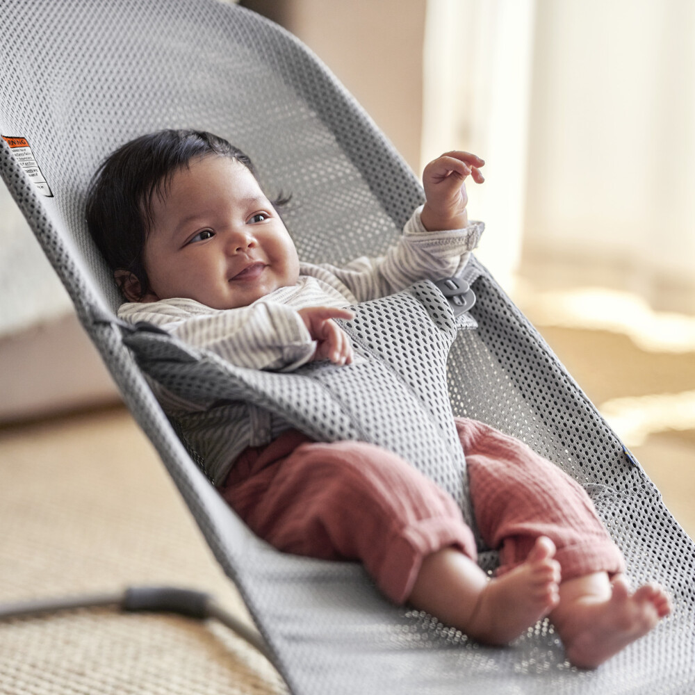 Balansoar Baby Bjorn Bliss Grey, Mesh