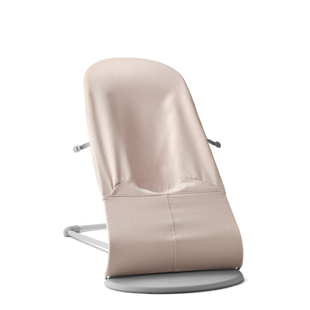 Balansoar din tesatura melange cu aspect Clasic pentru copii Baby Bjorn Bliss, Light Pink