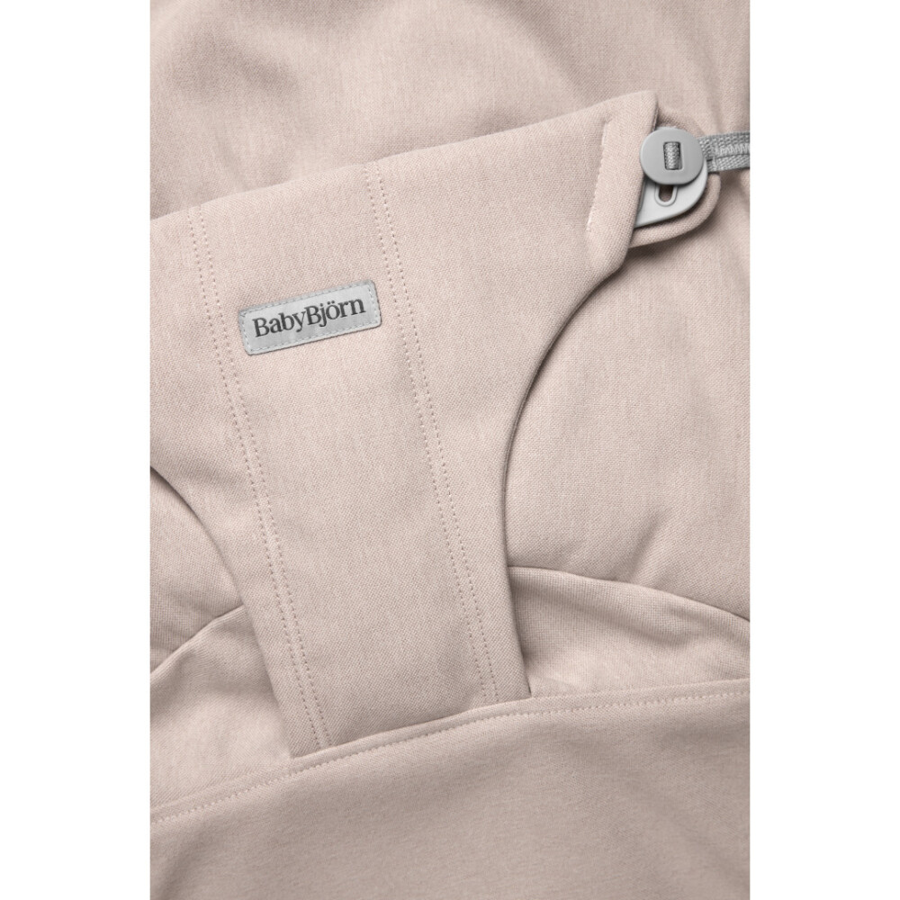 Balansoar din tesatura melange cu aspect Clasic pentru copii Baby Bjorn Bliss, Light Pink
