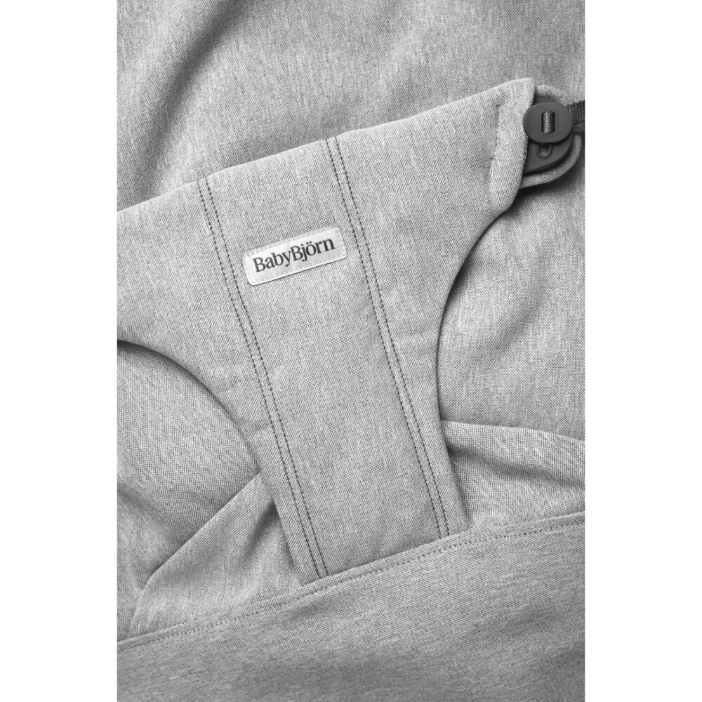 Balansoar din tesatura melange cu aspect Clasic pentru copii Baby Bjorn Bliss, Light Grey