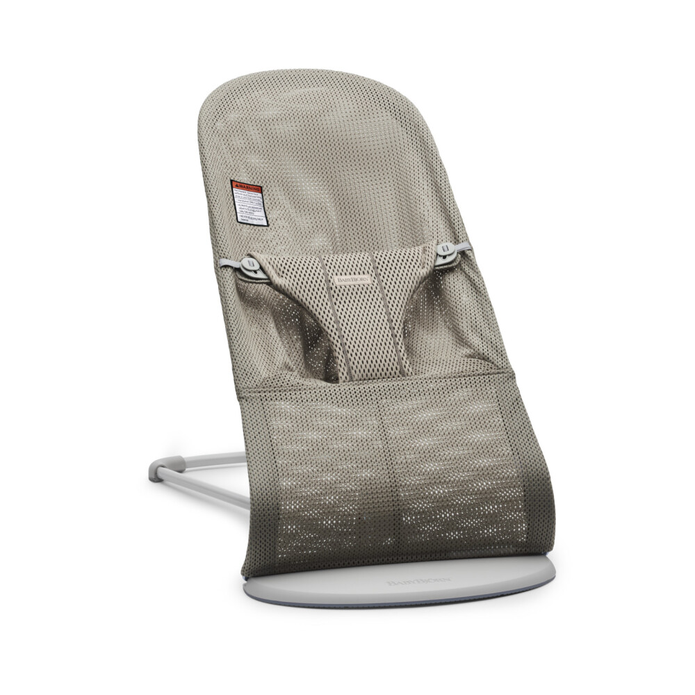Babybjorn - Balansoar Bliss Grey Beige, Mesh