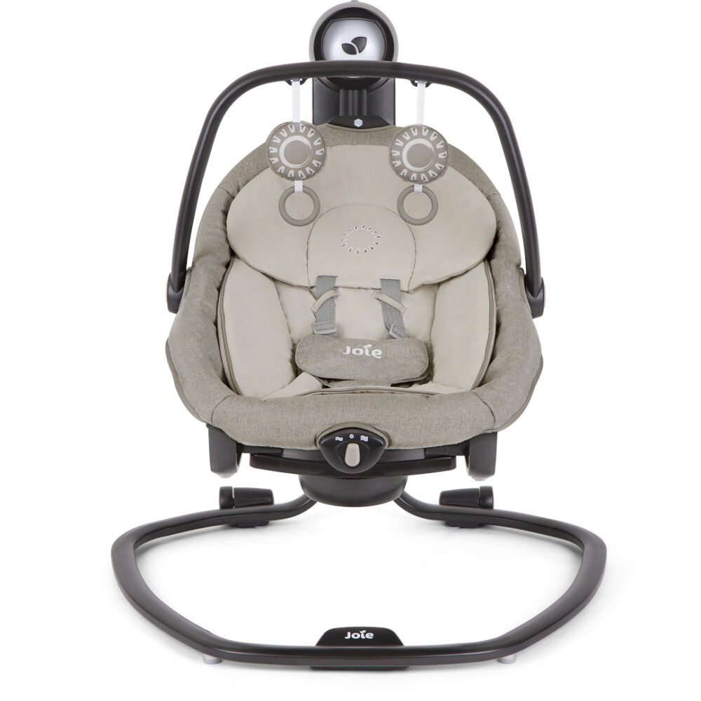 Leagan si balansoar rotativ pentru copii Joie Serina 2 in 1, Speckled