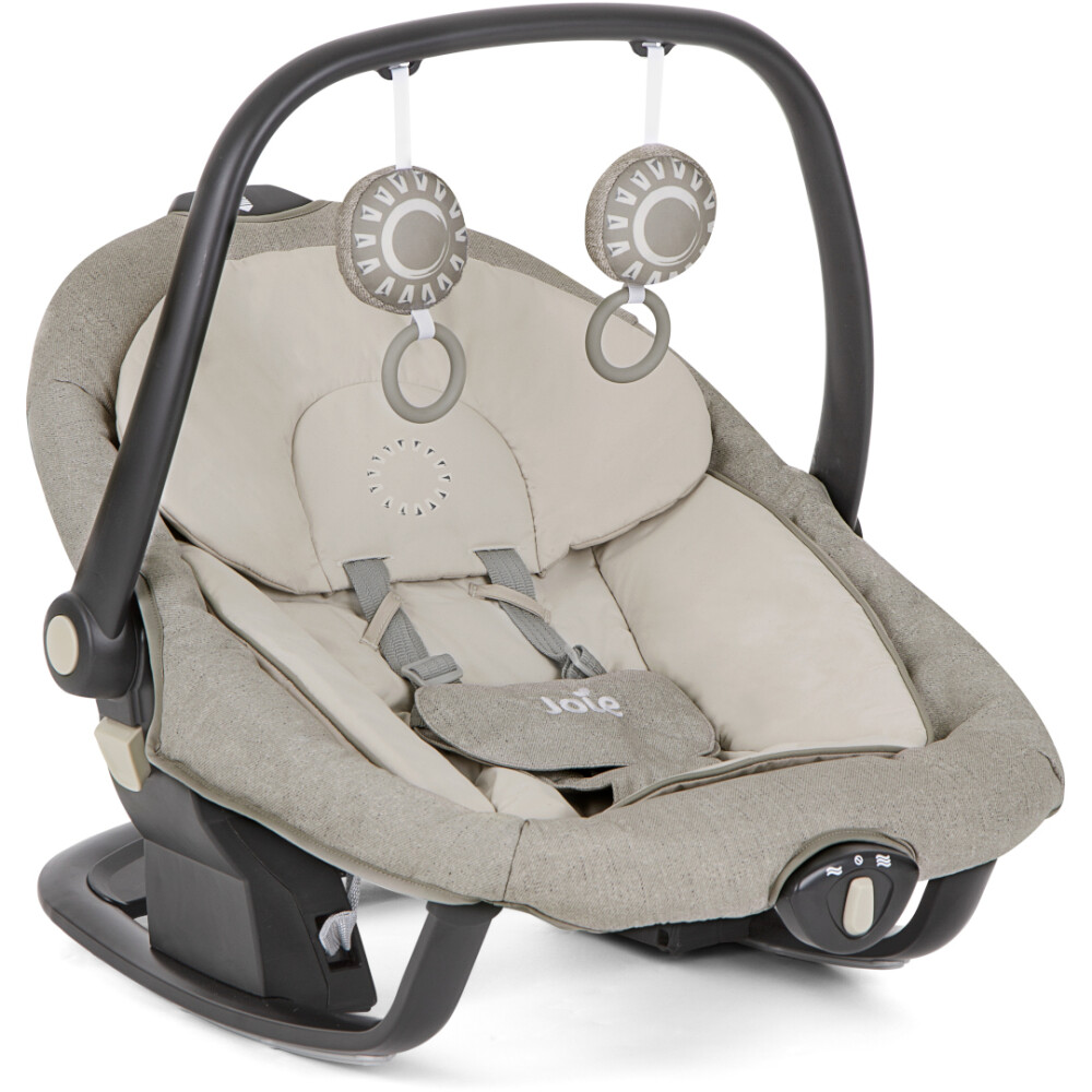 Leagan si balansoar rotativ pentru copii Joie Serina 2 in 1, Speckled