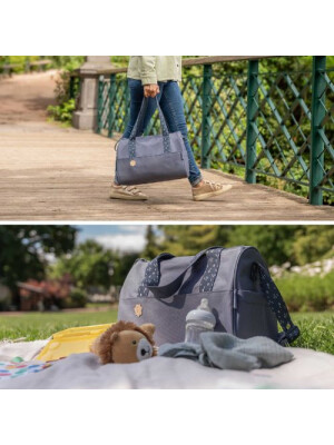 Geanta pentru scutece Badabulle Pocketstyle Blue