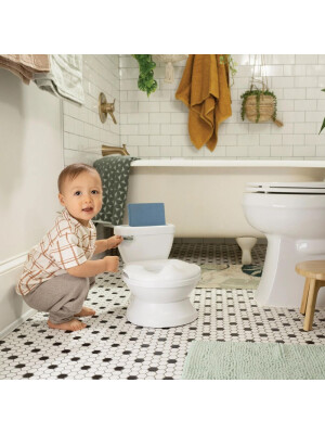 Ingenuity - Olita cu sunete My Size Potty Pro, alb