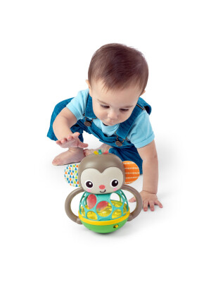 Bright Starts - Jucarie multi-senzoriala, "Grab & Giggle Monkey"