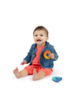 Bright Starts - Jucarie de dentitie Soare si Curcubeu “Chance of Smiles”