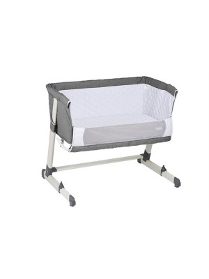 Patut co-sleeper bebe 2 in 1 BabyGo Together, Grey