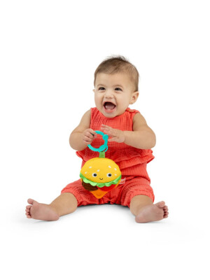 Bright Starts -  Jucarie de dentitie Say Cheeseburger