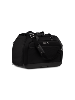 Sistem de transport si protectie auto pentru Animale de Companie tip geanta Tavo Hendrick cu sistem de prindere Isofix, max 20.4 kg, Onyx