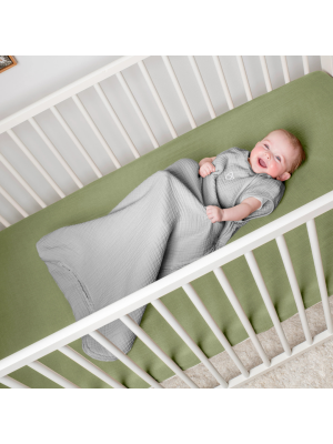 Sac de dormit Ingenuity Swaddle Me Night Sack Sleeper, 3-18 luni, Sunset Space