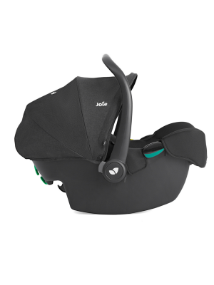 Scoica auto Joie i-Snug 2 Raven, 40-75 cm, testata ADAC, testata Suplimentar la impact lateral, frontal si din spate si certificata R129