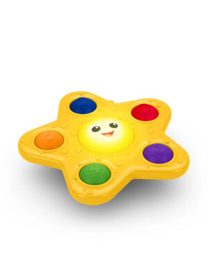 Baby Einstein - Jucarie senzoriala luminoasa Ocean Explorers Pop & Glow Starfish