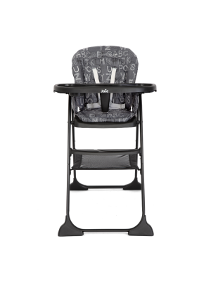 Scaun de masa Joie Mimzy Snacker ABC Charcoal