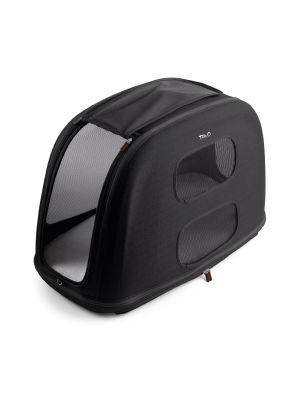 Sistem de transport si protectie pentru animale de companie, testat la impact, Tavo Crispin Large Onyx, max 27.2kg