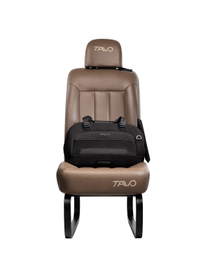 Sistem de transport si protectie Avion/Auto pentru Animale de Companie tip geanta Tavo Dupree II cu sistem de prindere Isofix, Onyx