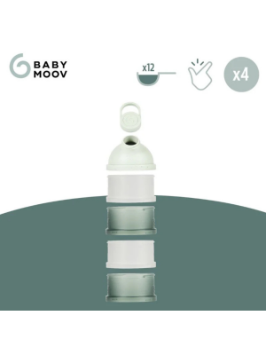 Dozator lapte praf Babymoov Babydose Mineral Green
