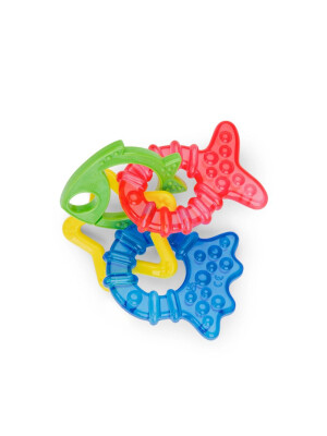 Baby Einstein - Jucarie de dentitie “Ocean Explorers Cool Critters“, 3 luni +