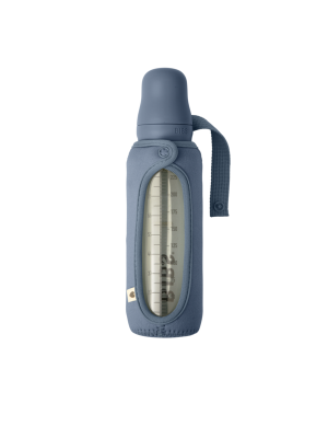 BIBS - Husa pentru biberonul din sticla 225 ml, Petrol