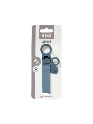 Lantisor clip BIBS Loop pentru suzeta, Petrol