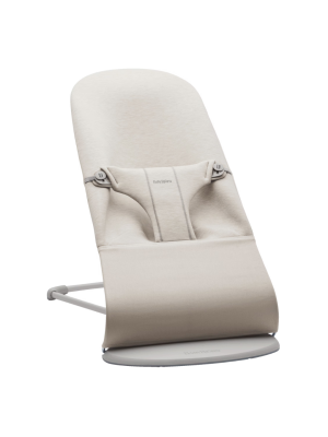 Balansoar BabyBjorn Bliss din material 3D Jersey, Light Beige