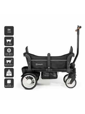 BabyGo - Carucior de transport tip vagon Cozy Rider 