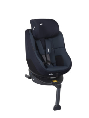 Scaun auto pentru copii Joie Spin 360° cu Isofix Deep Sea, 0-18 kg, testat ADAC