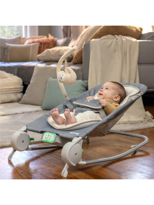 Balansoar cu functie de masaj Ingenuity Happy Belly Rock-to-Bounce - Parker