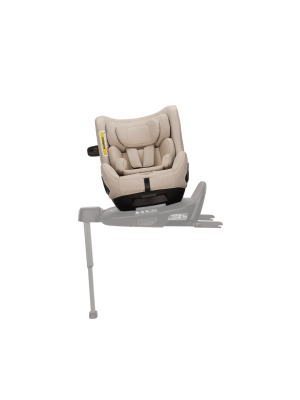 Scaun auto pentru copii Nuna TODL next rotativ i-Size Biscotti, 40-105 cm, testat ADAC si testat Suplimentar la impact lateral, frontal si din spate