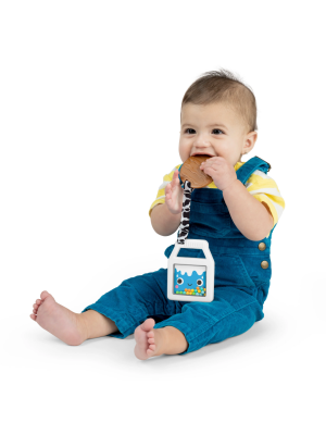 Jucarie de dentitie 2 in 1 cu zornaitoare Bright Starts Cookies & Teethe