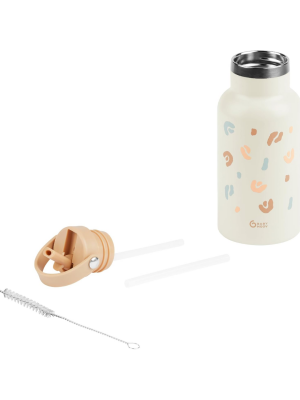 Sticla termoizolanta Babymoov din inox Little Explorer Animal Print Ivory